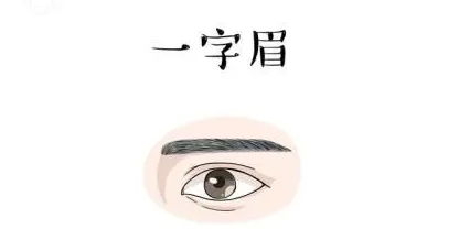 一字眉的男人面相好不好