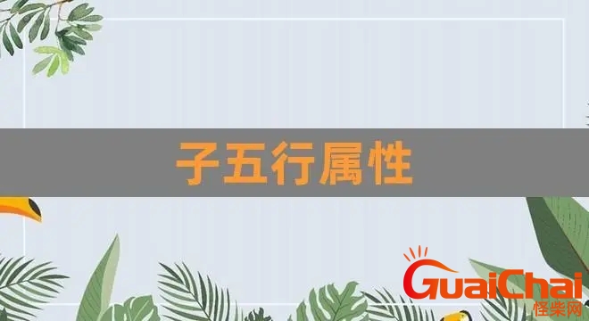 子字五行属什么寓意？子字五行属什么寓意和含义