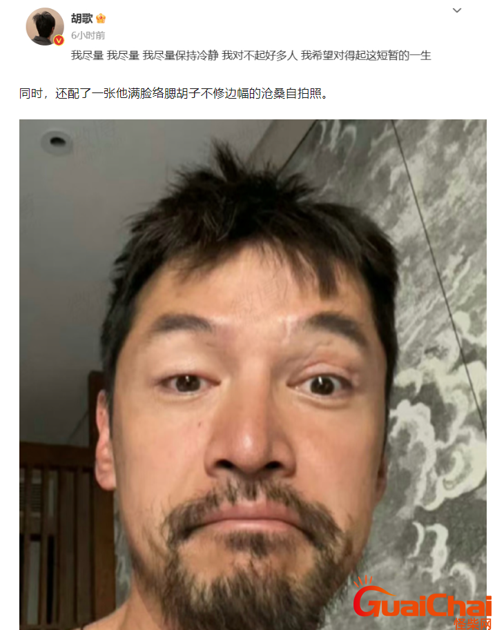 胡歌对不起谁？细数胡歌几次酒后发言翻车行为！