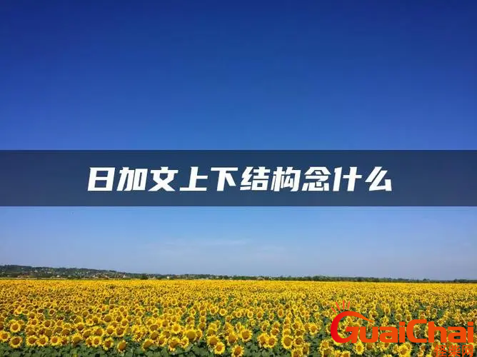 日加文字读什么字？日加文念啥？