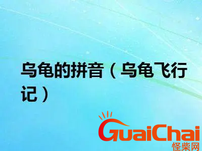 乌龟拼音如何写？乌龟拼音如何打？