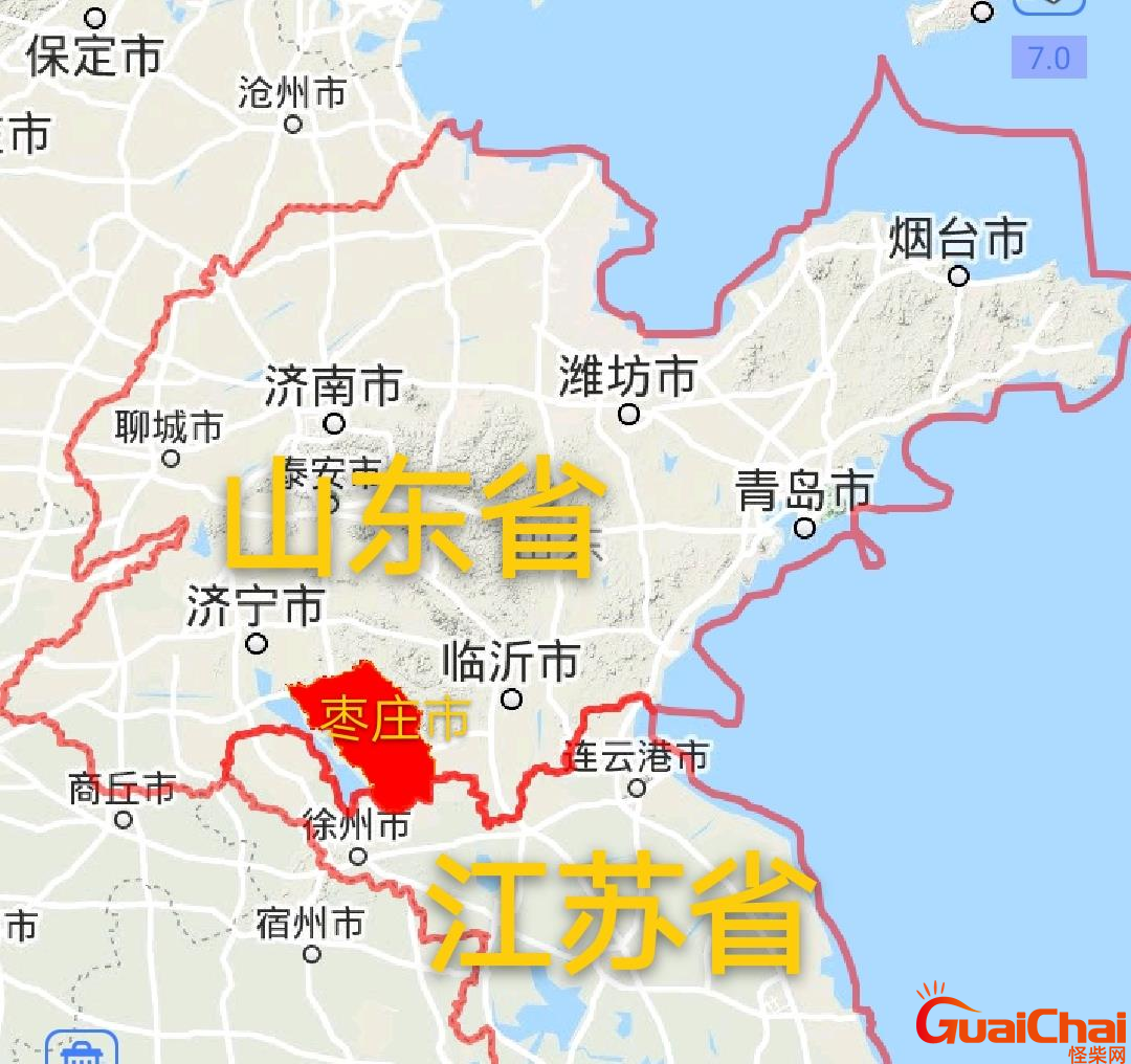 枣庄属于哪个市哪个省份？枣庄属于哪个市管